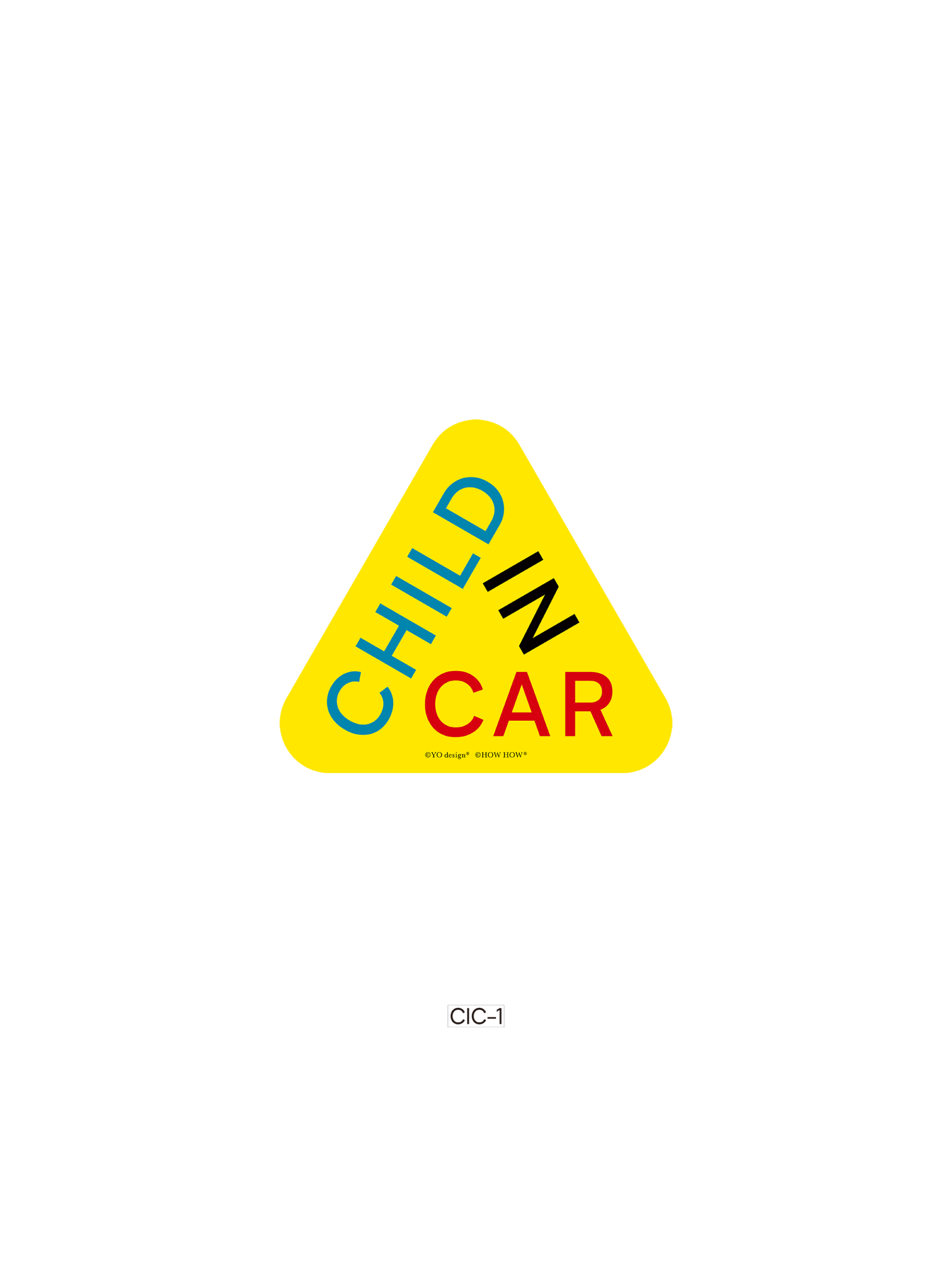 Car Magnet "Child In Car" - 画像 (4)