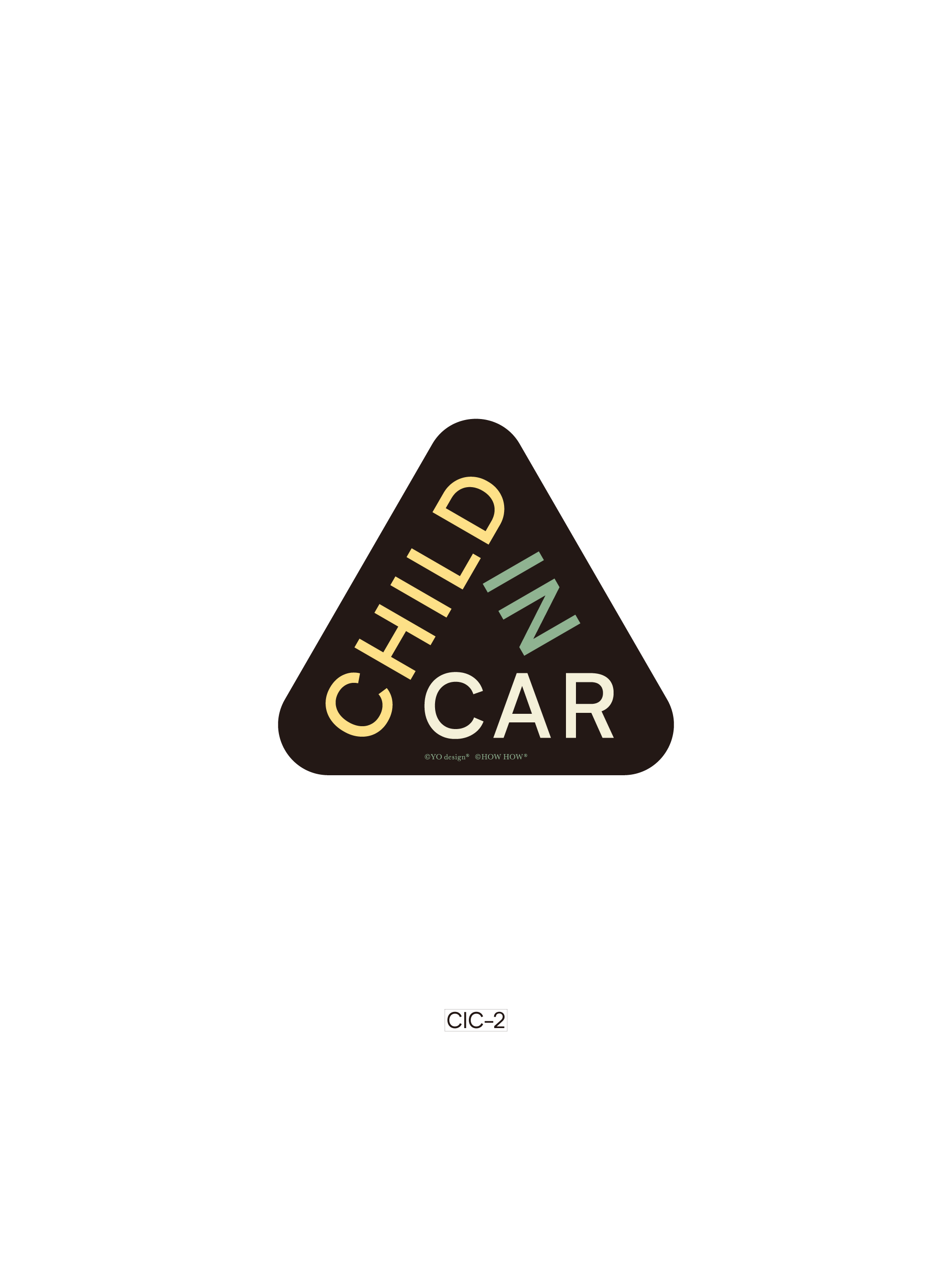 Car Magnet "Child In Car" - 画像 (5)