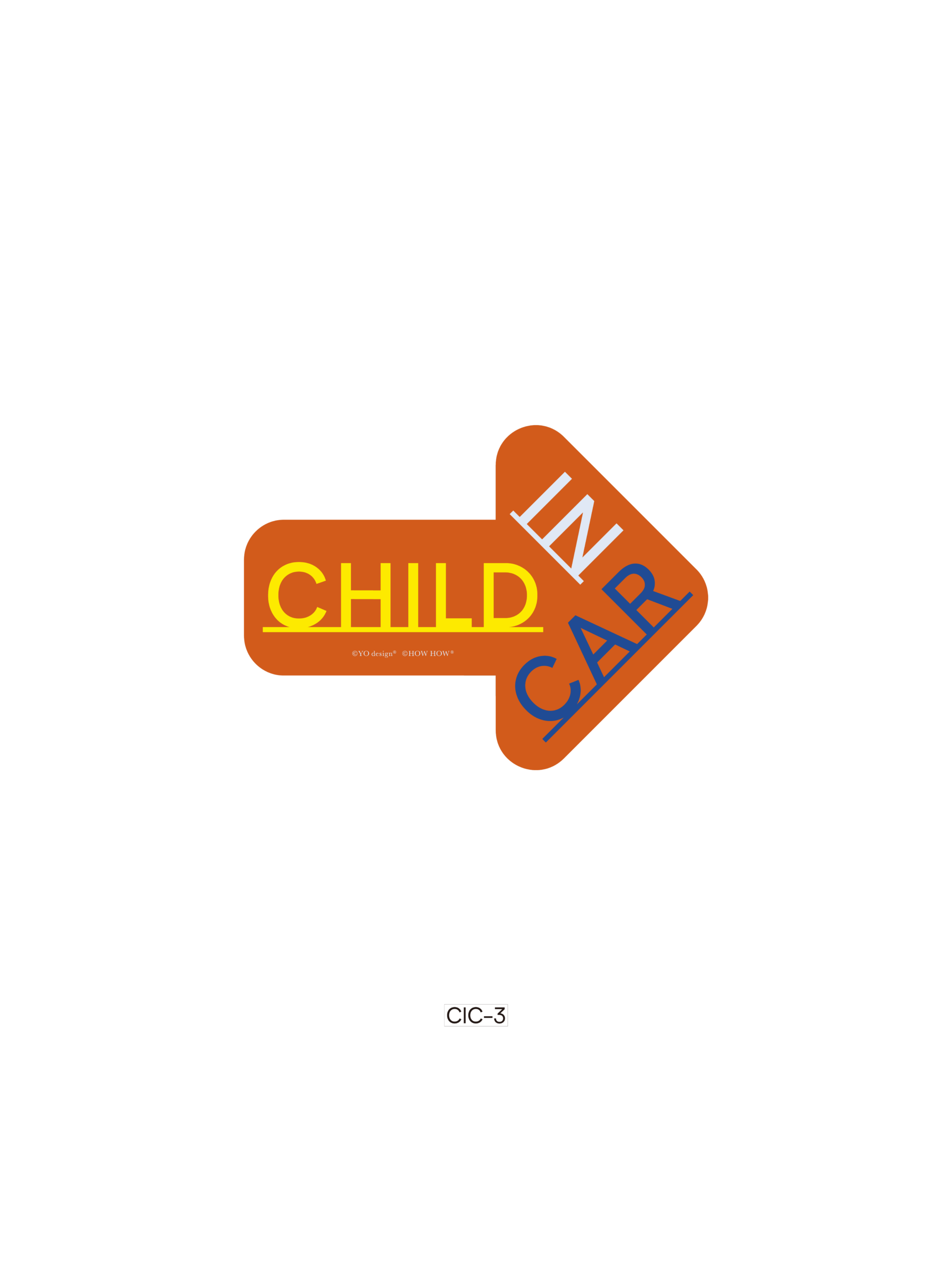 Car Magnet "Child In Car" - 画像 (6)