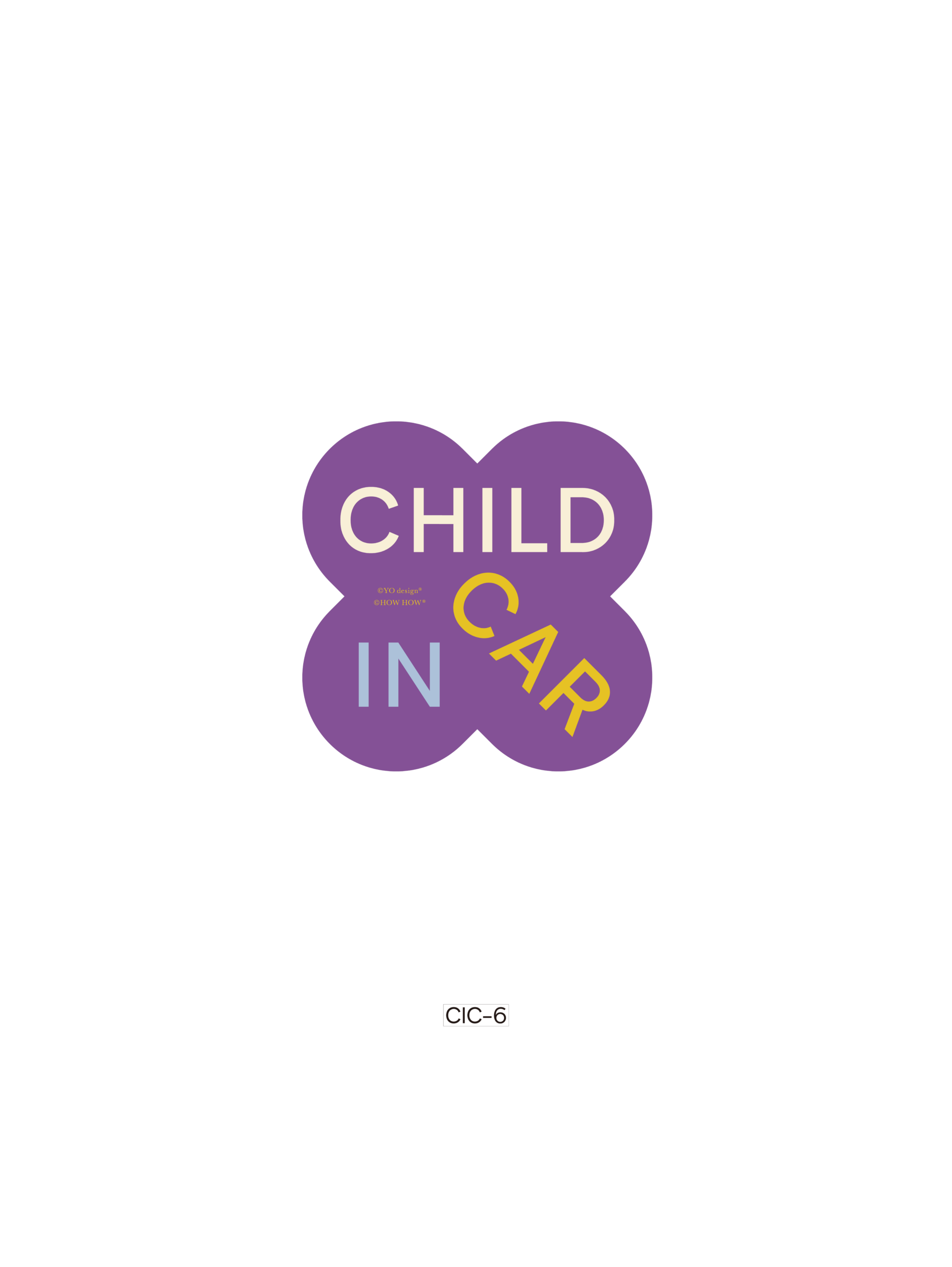 Car Magnet "Child In Car" - 画像 (9)