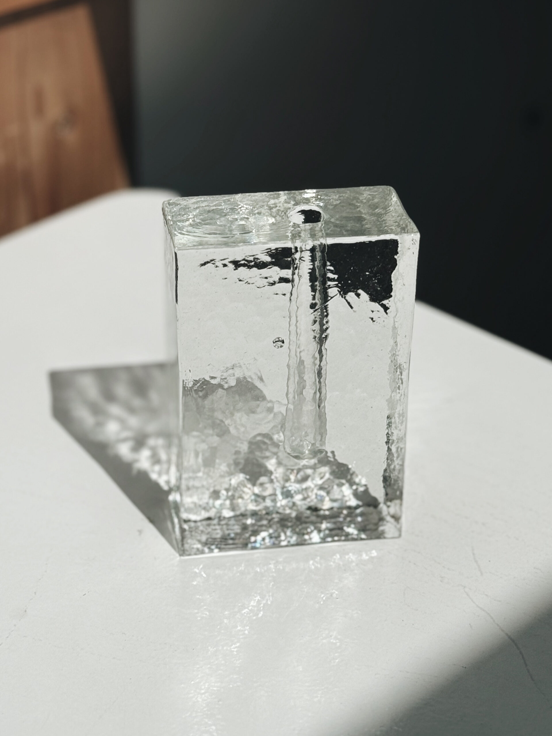 German glass bud vase - 画像 (2)