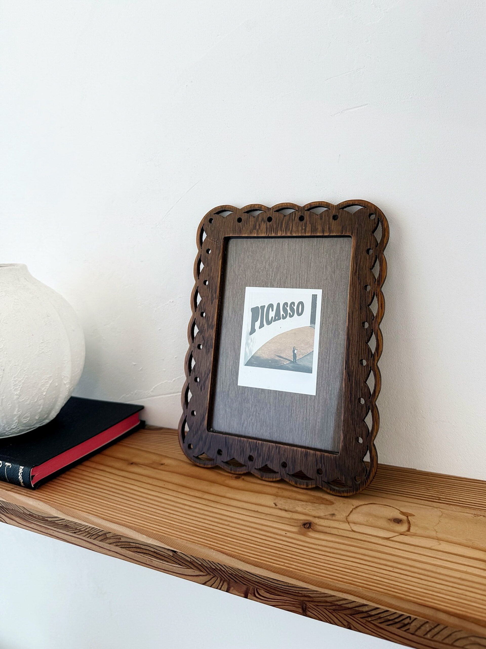 Wooden photo frame