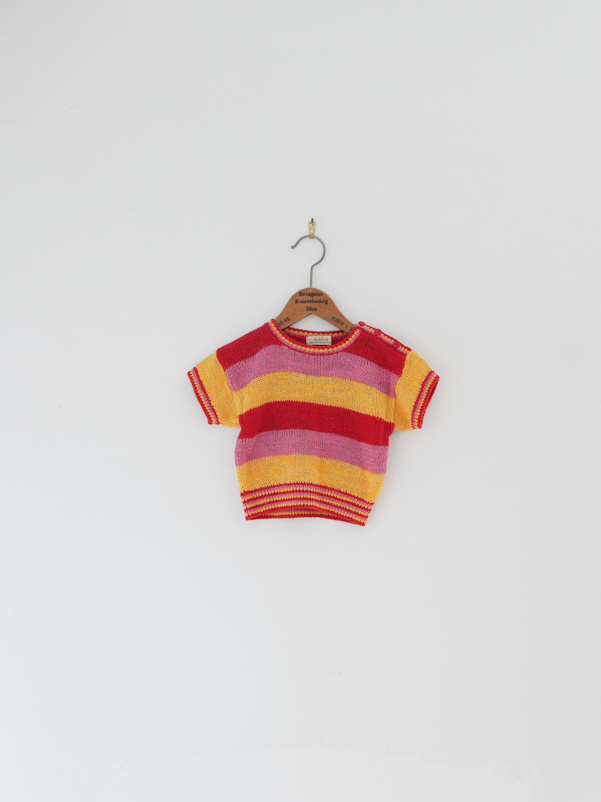Colorful embroidered short-sleeve knit - 画像 (2)