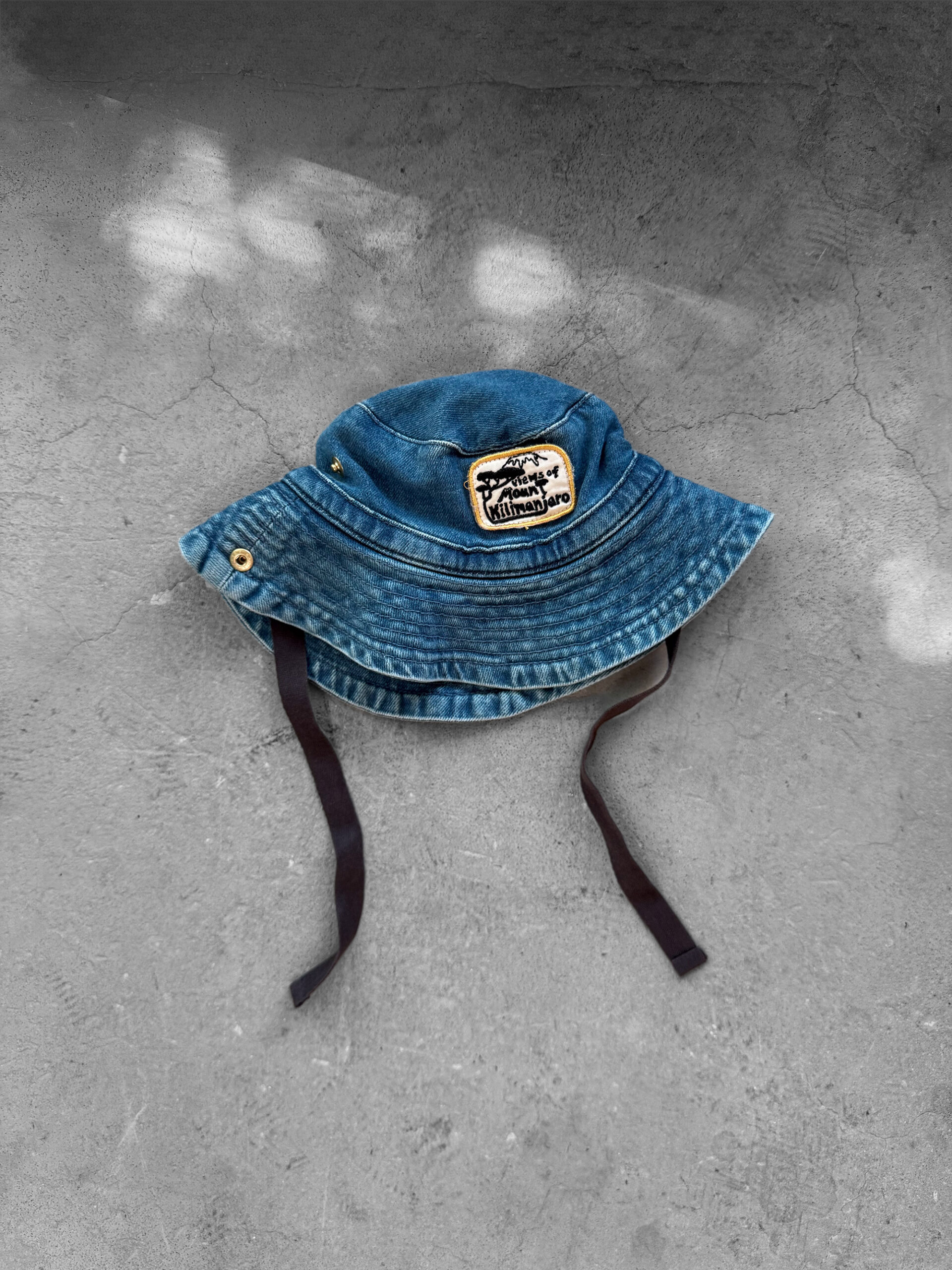 Swedish denim bucket hat