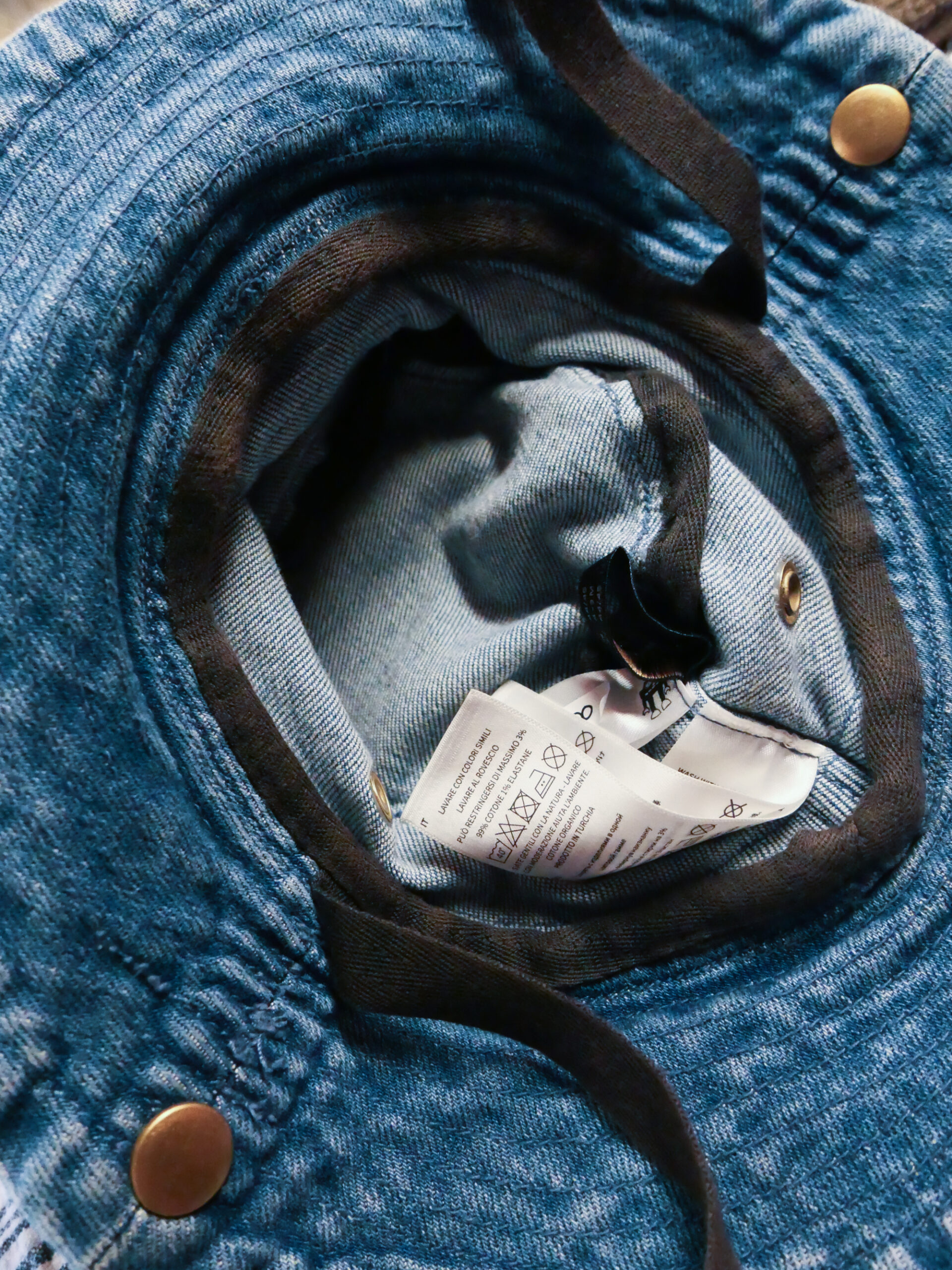 Swedish denim bucket hat - 画像 (2)