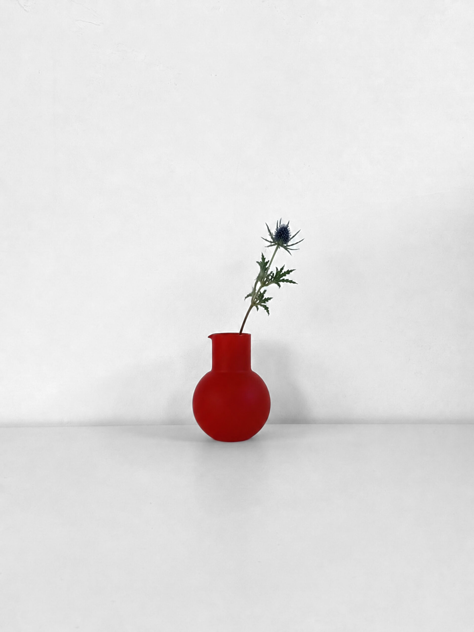 Japanese red vase - 画像 (2)