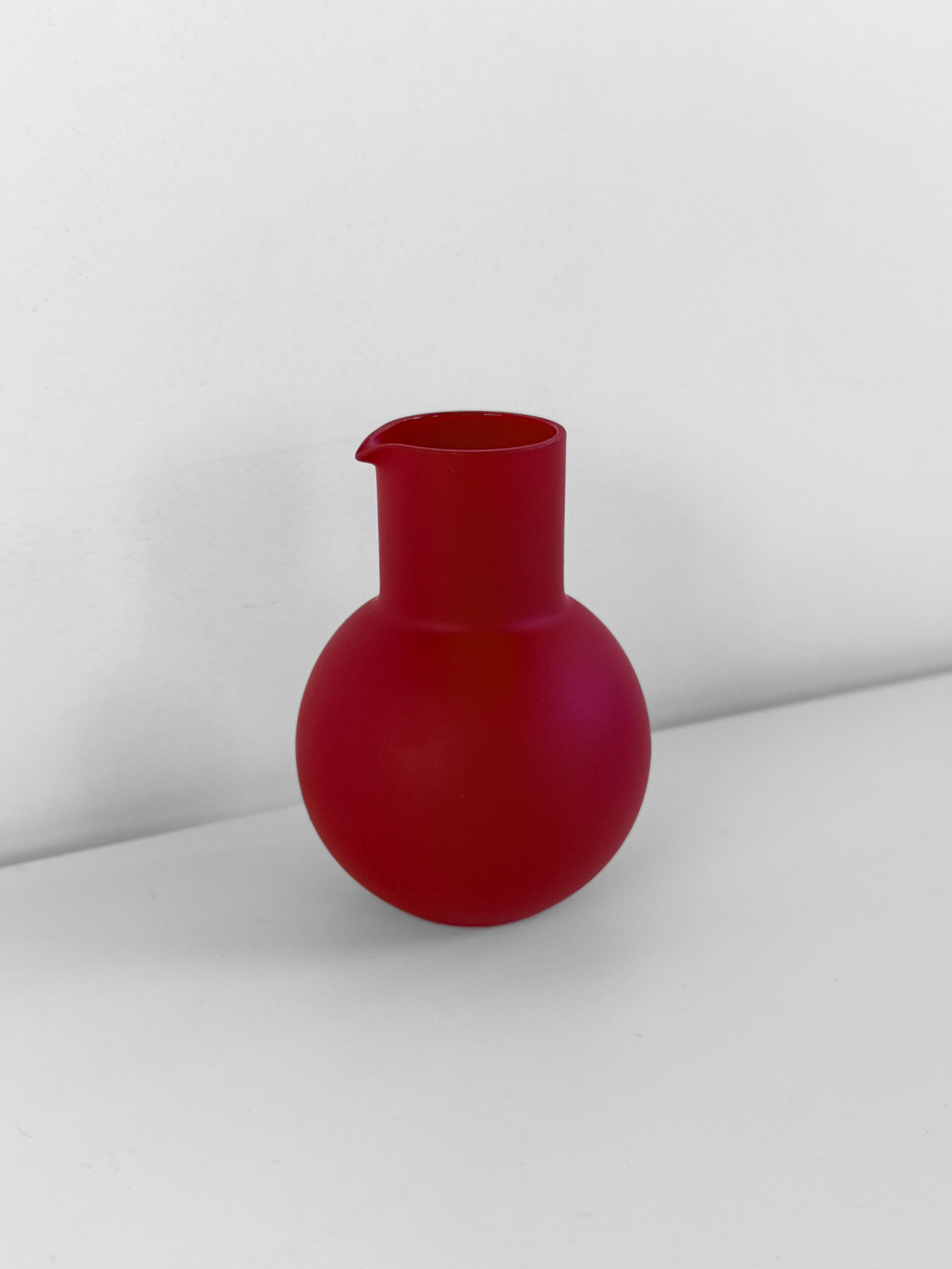 Japanese red vase