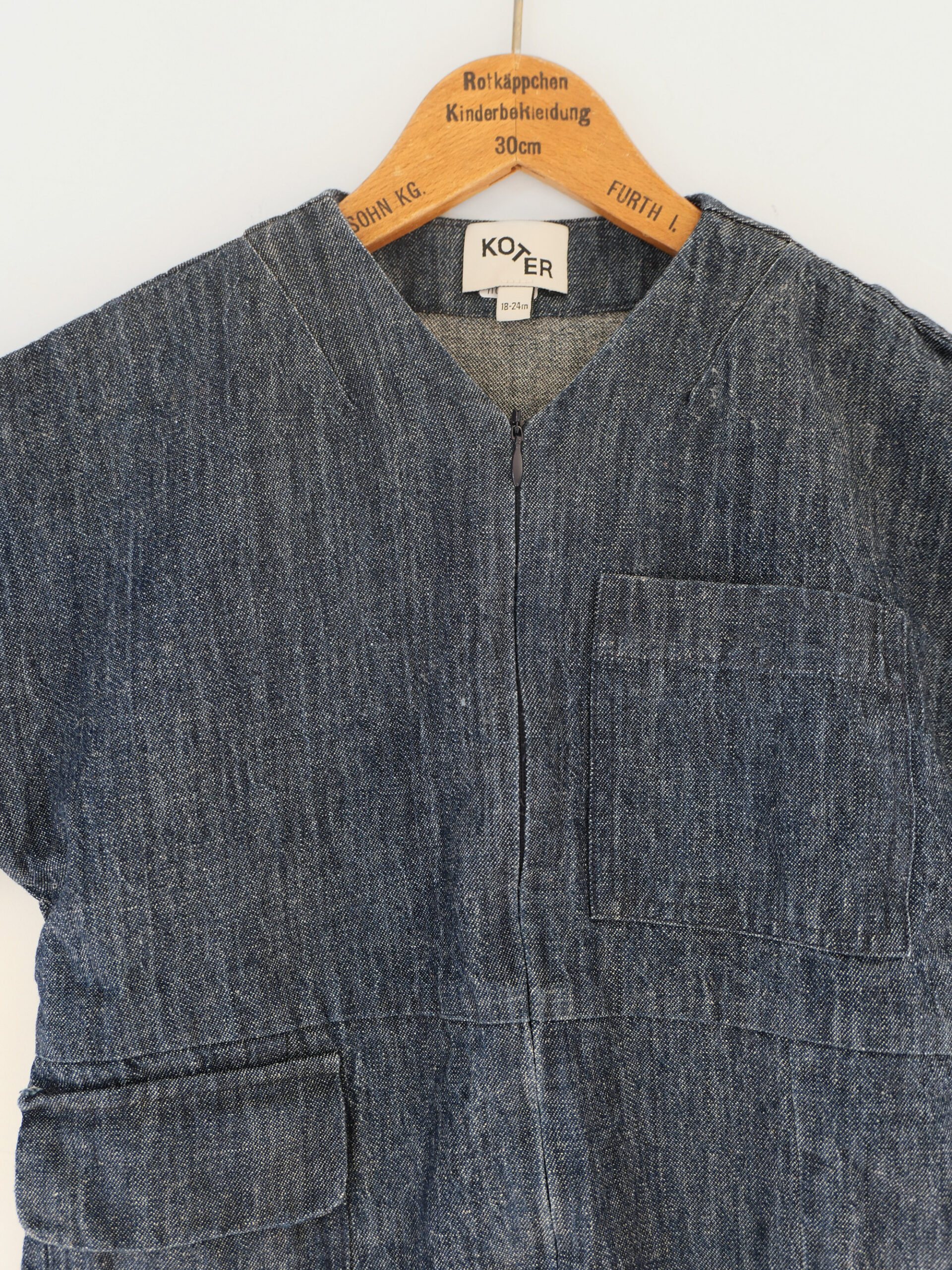 Denim jumpsuit - 画像 (3)
