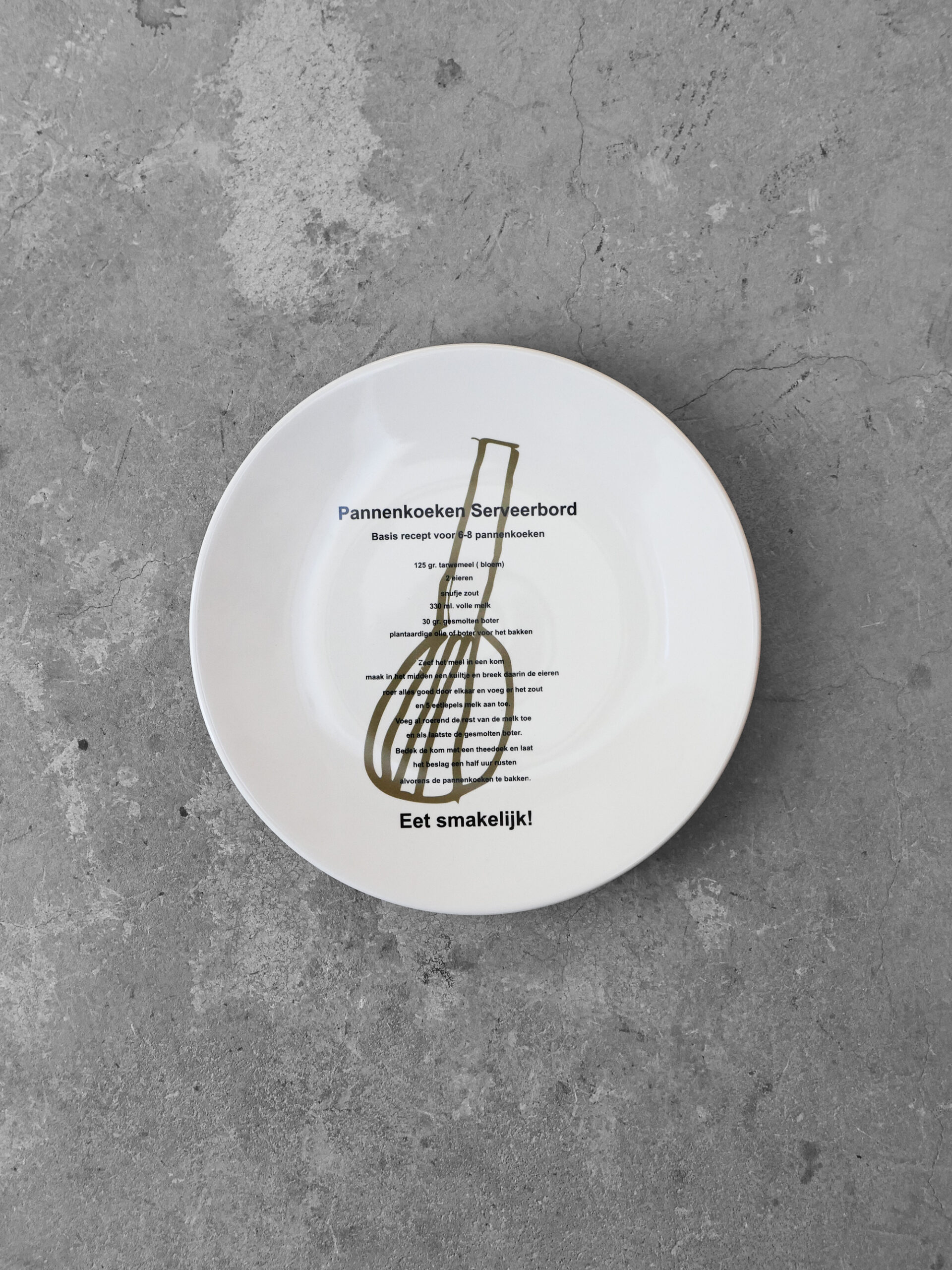 Dutch pannenkoeken plate