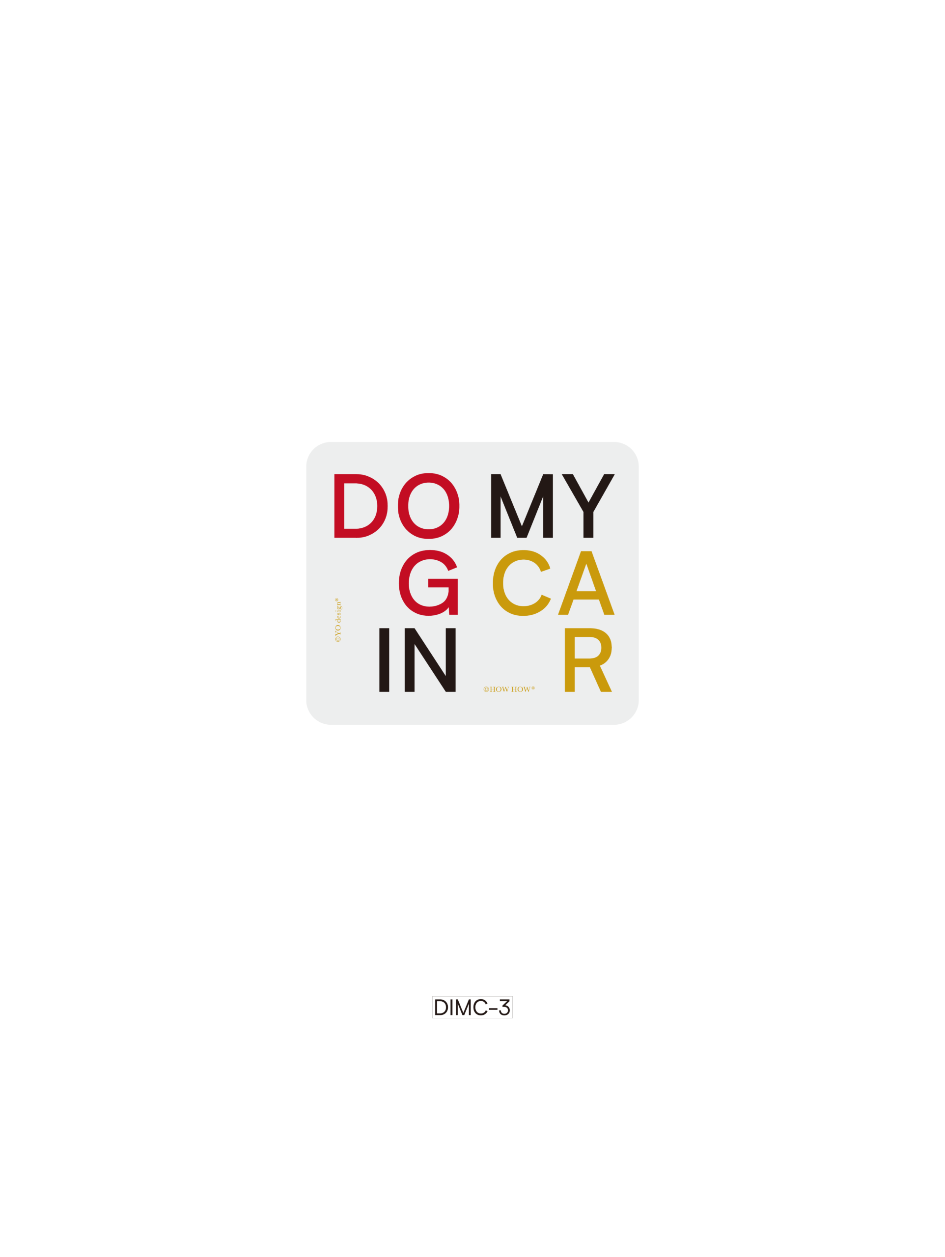Car Magnet "Dog In My Car" - 画像 (6)