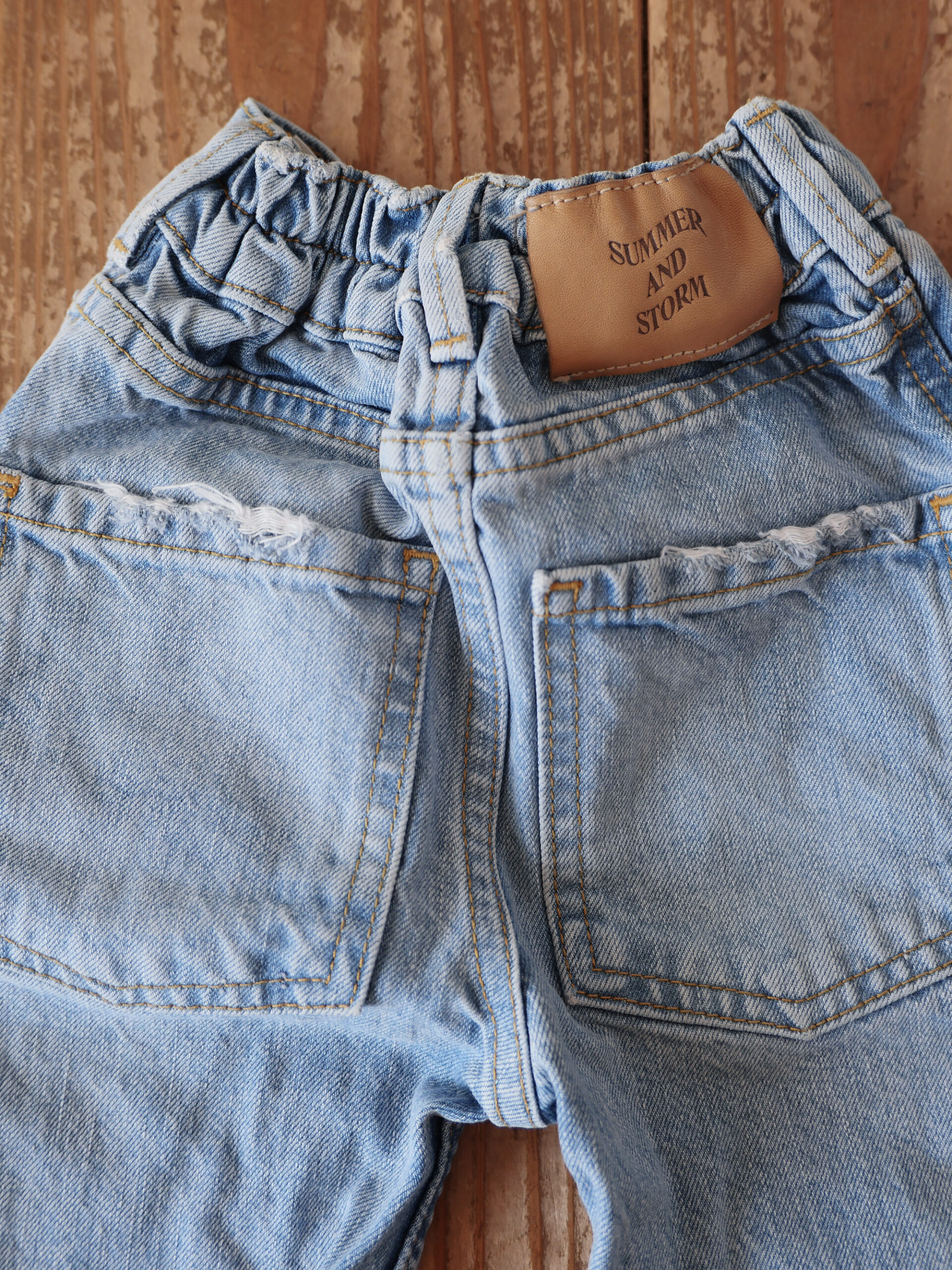 Light blue kids denim - 画像 (5)