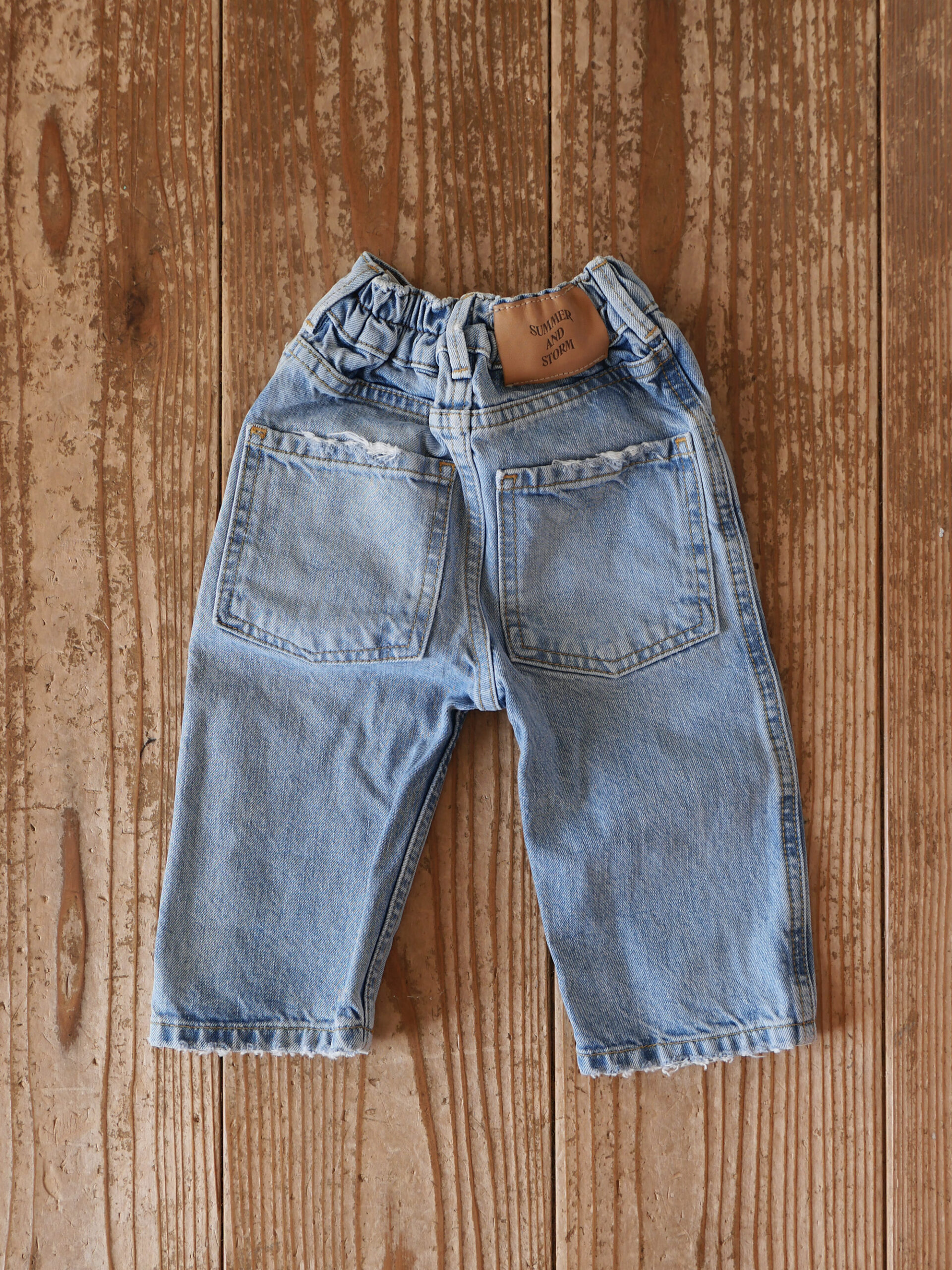 Light blue kids denim - 画像 (2)