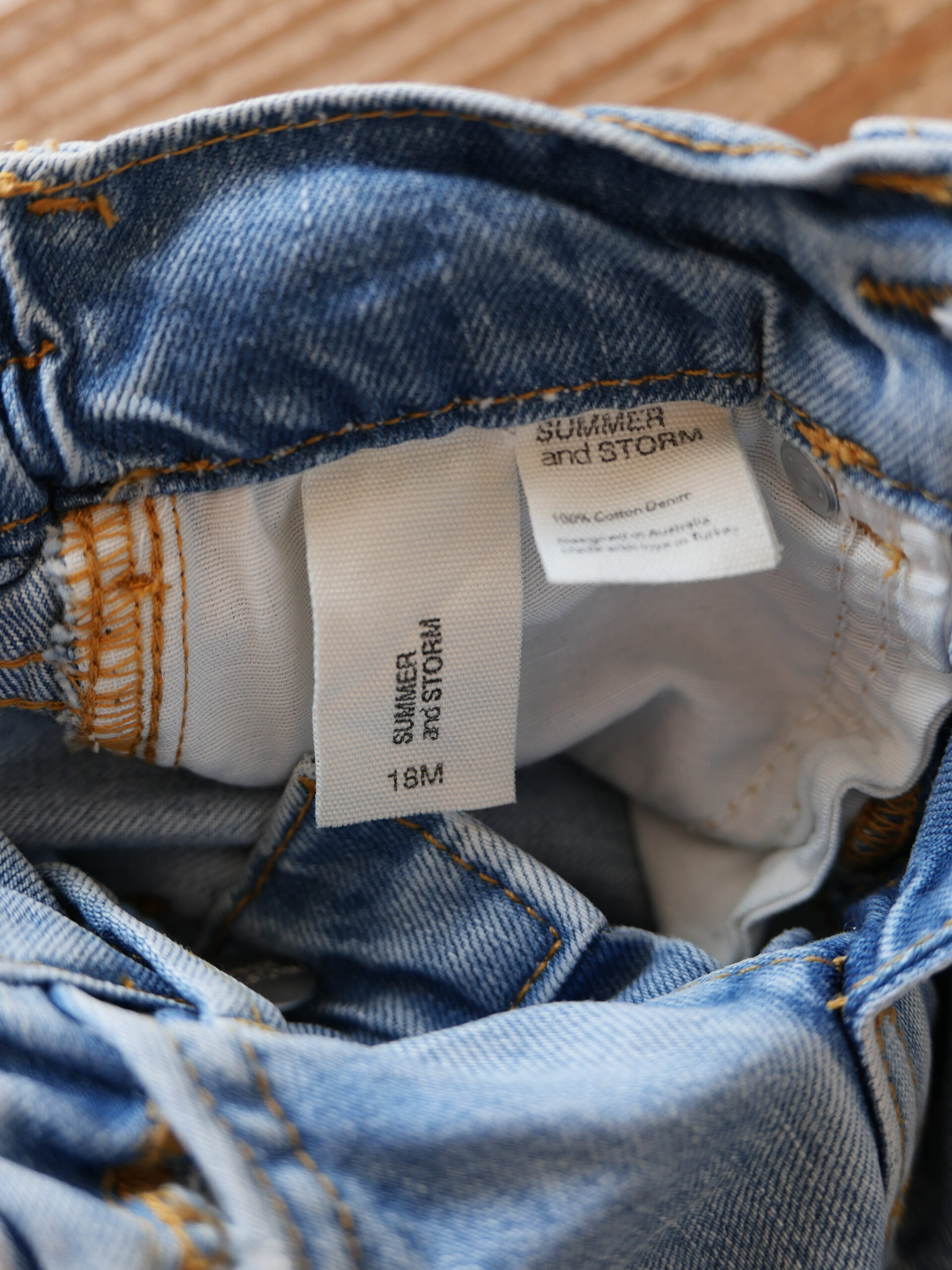 Light blue kids denim - 画像 (6)
