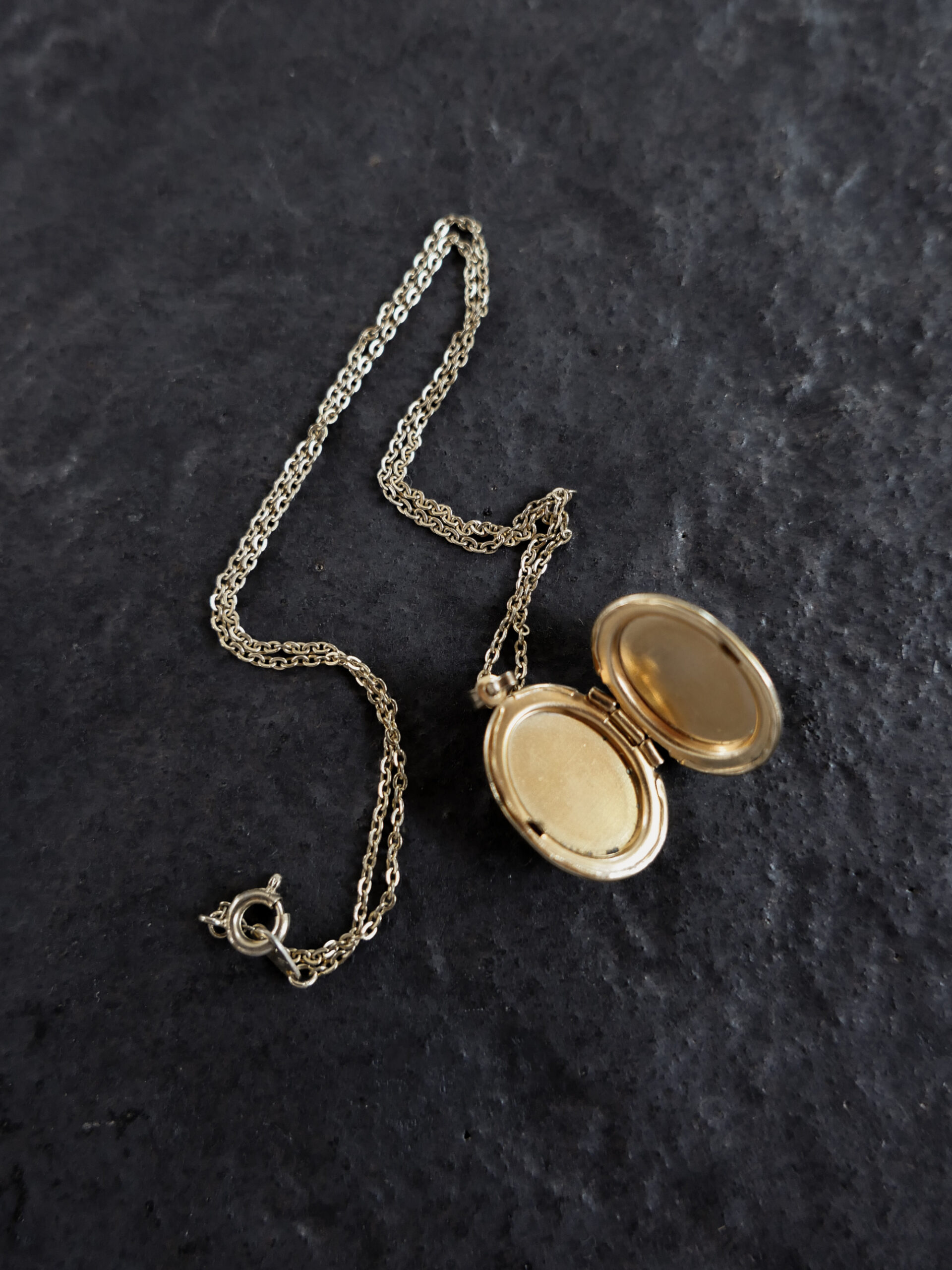 Onyx locket pendant - 画像 (4)