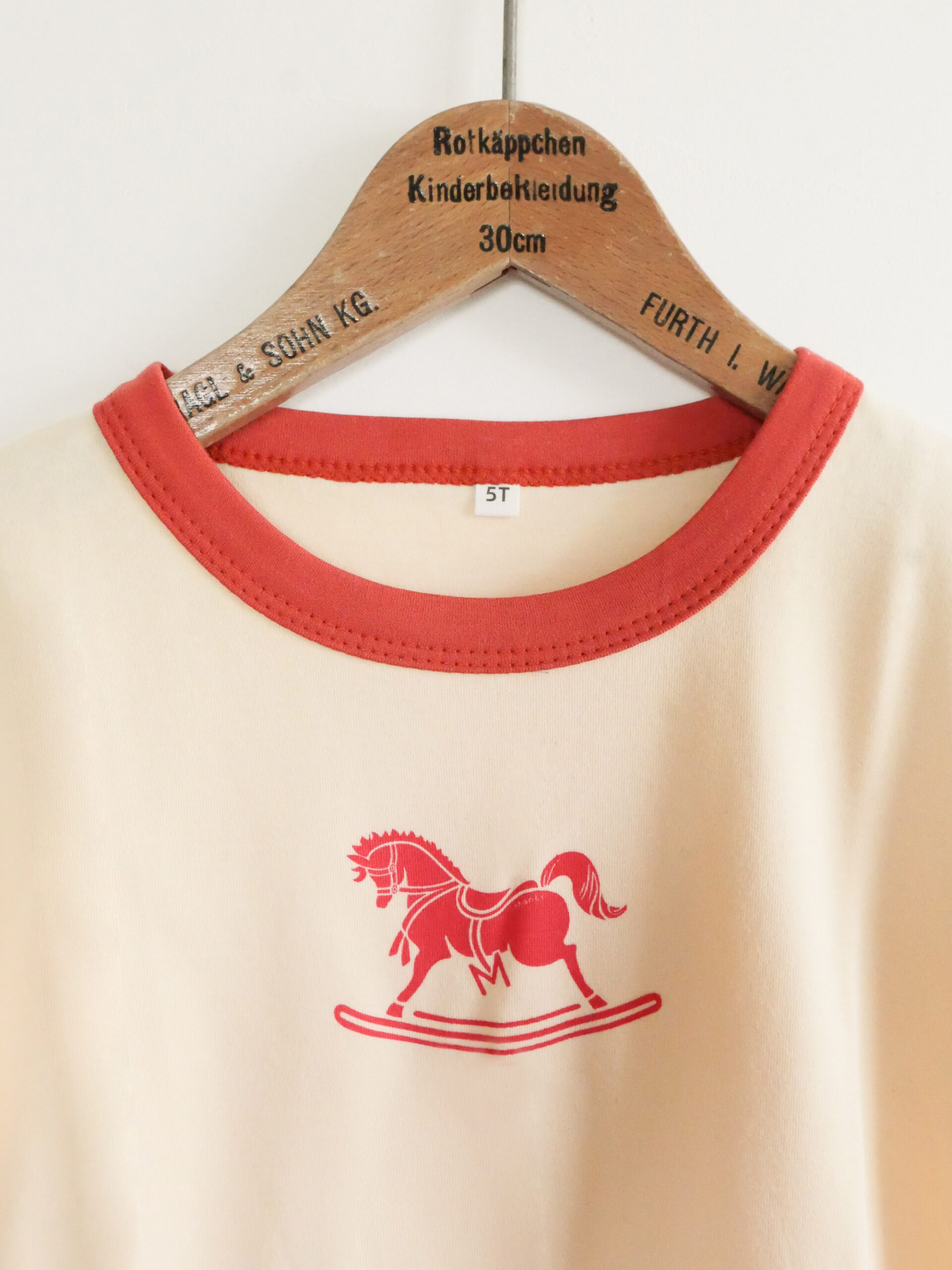 Horse print T-shirts Orange - 画像 (2)