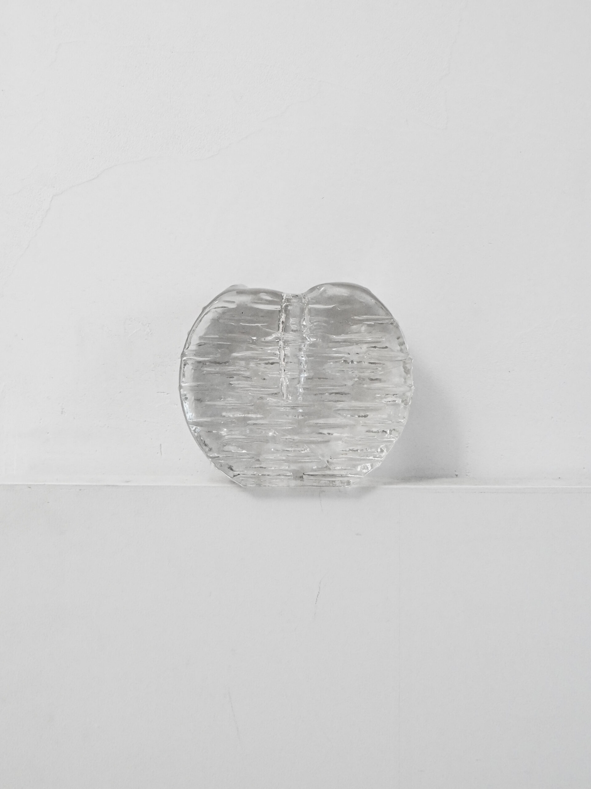 German glass bud vase