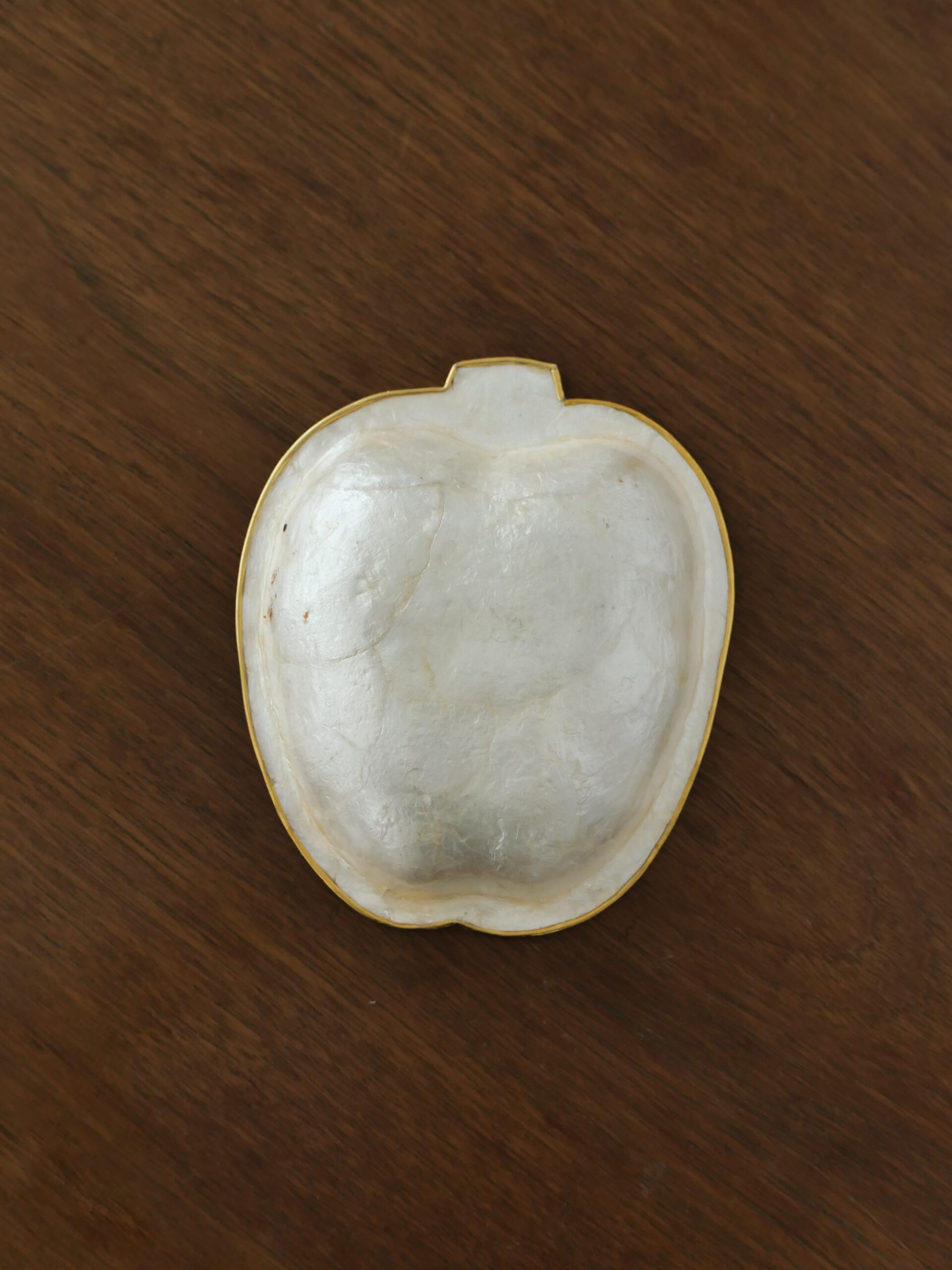 Philippine capiz shell apple dish - 画像 (2)