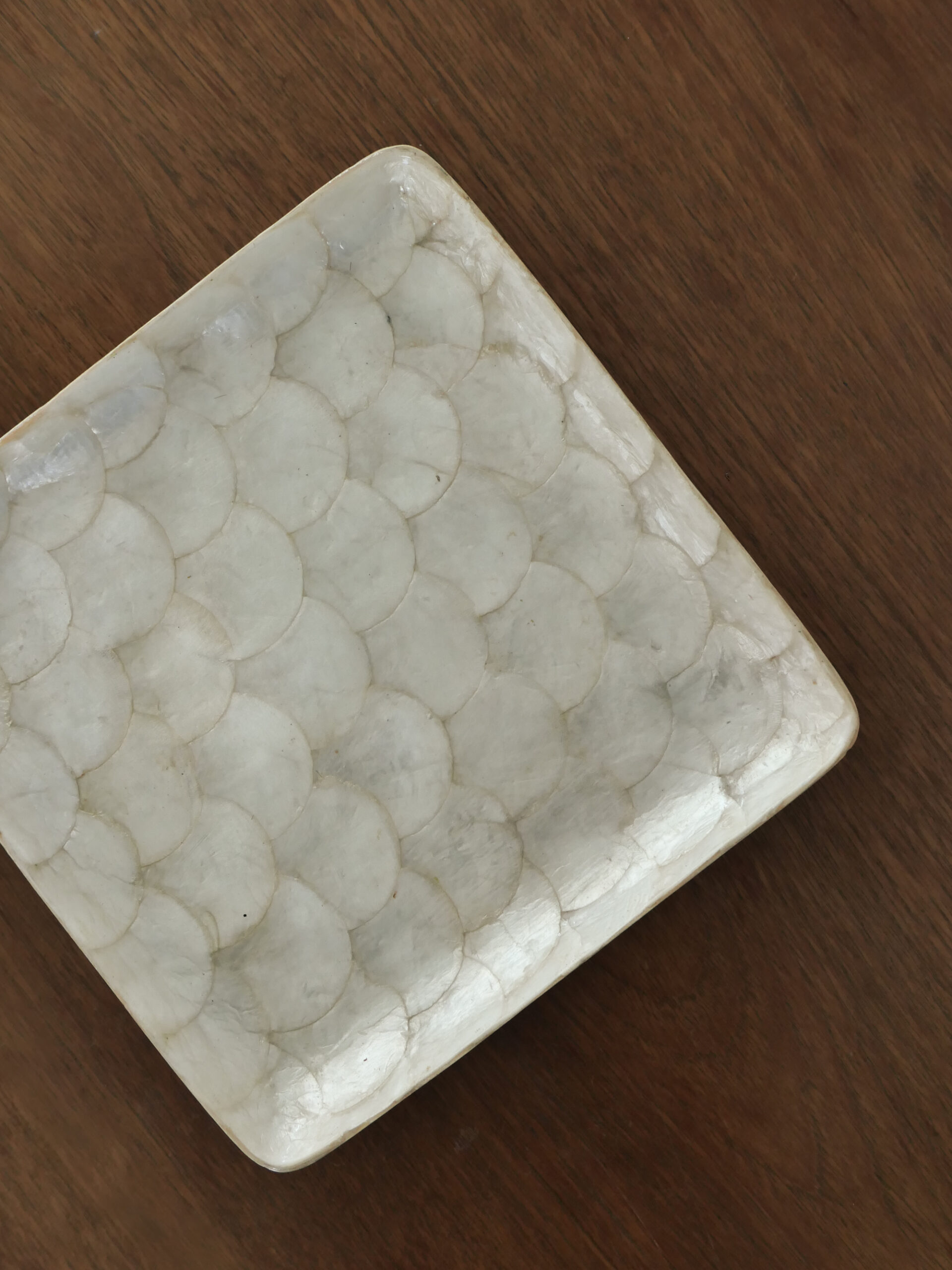Philippine capiz shell tray