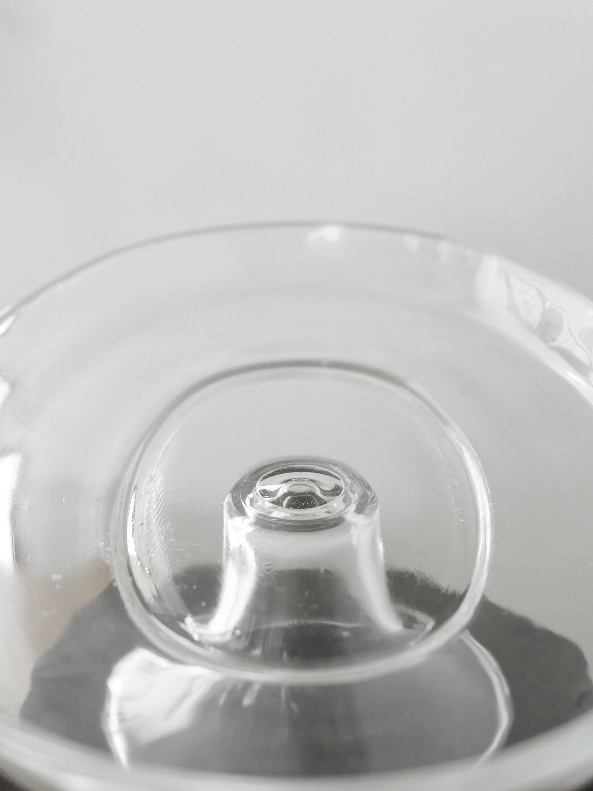 Vintage oval glass fruit stand - 画像 (4)