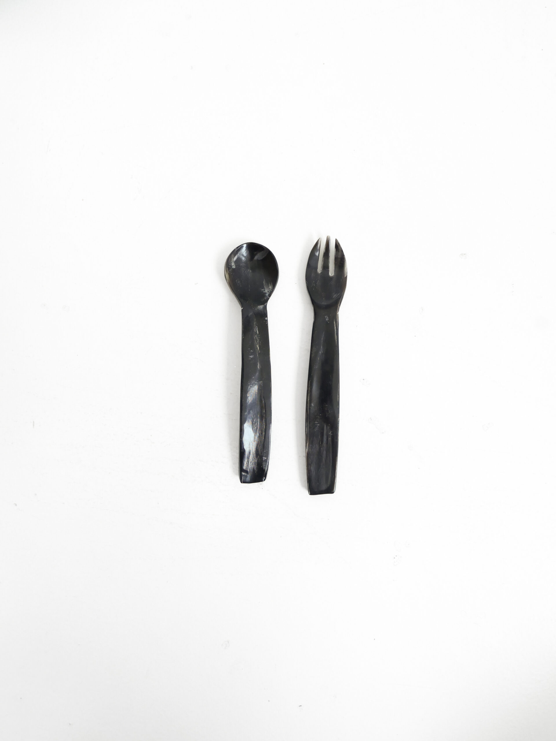 Madagascan horn cutlery set - 画像 (3)