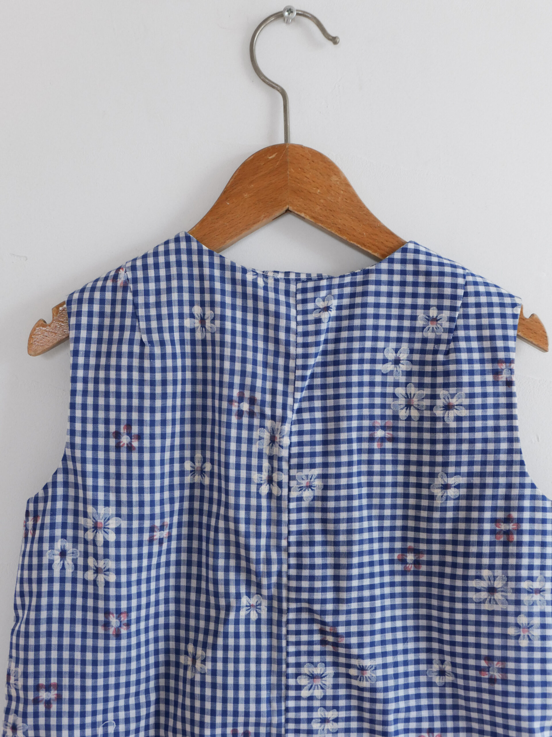 Vintage kids gingham romper - 画像 (6)