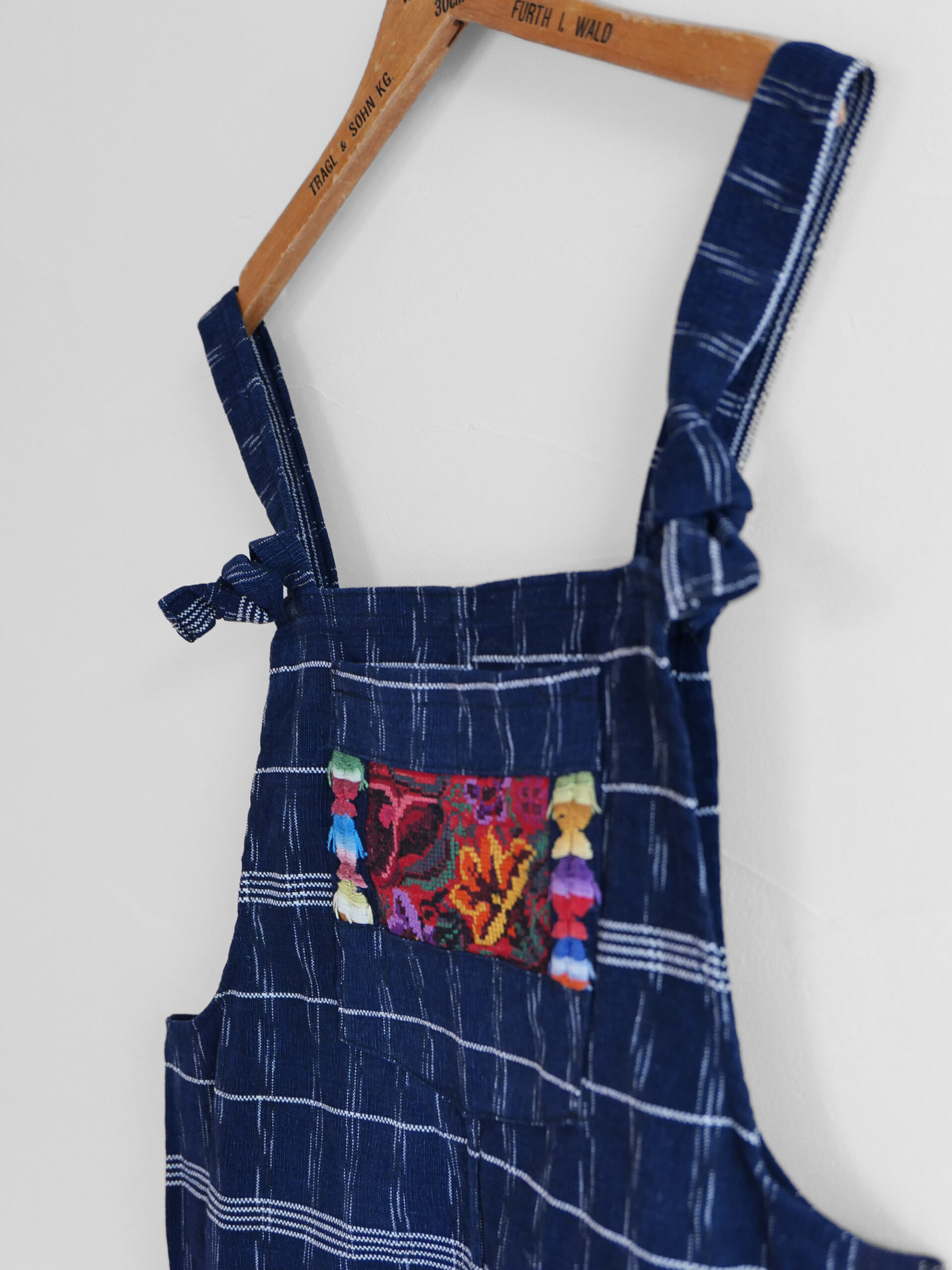 Vintage kids embroidered overalls - 画像 (3)