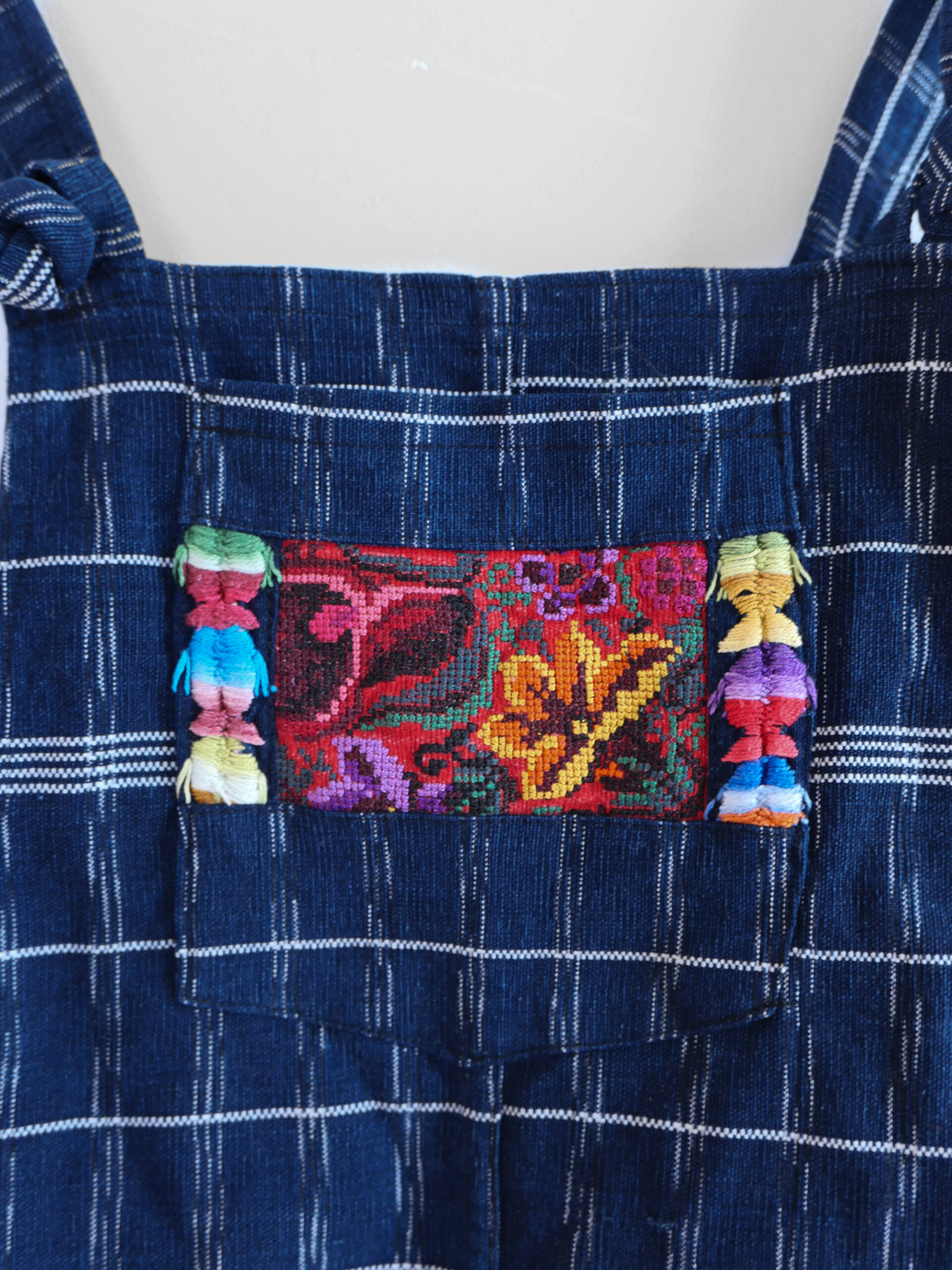 Vintage kids embroidered overalls - 画像 (4)