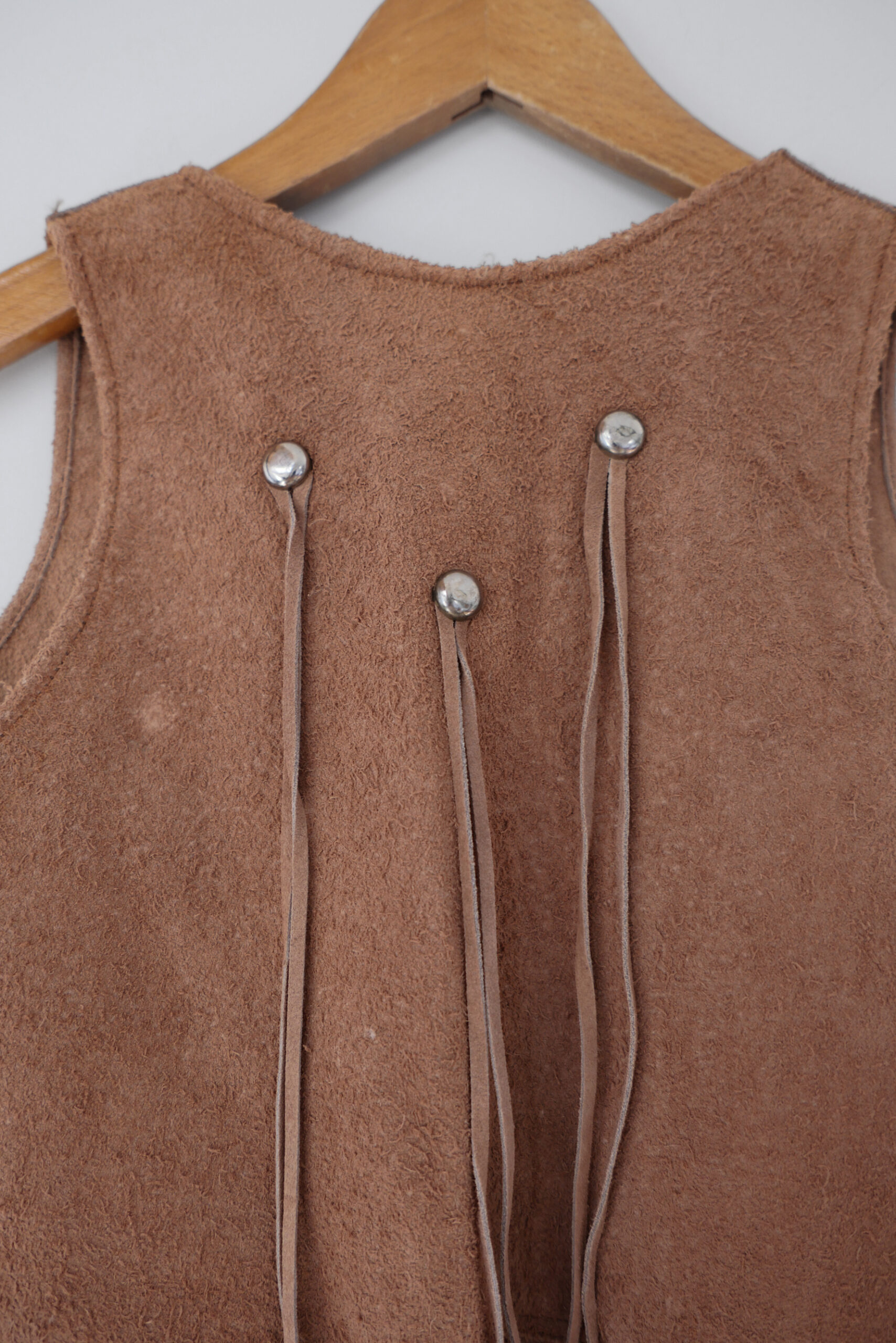 Vintage kids western fringe vest (small) - 画像 (4)