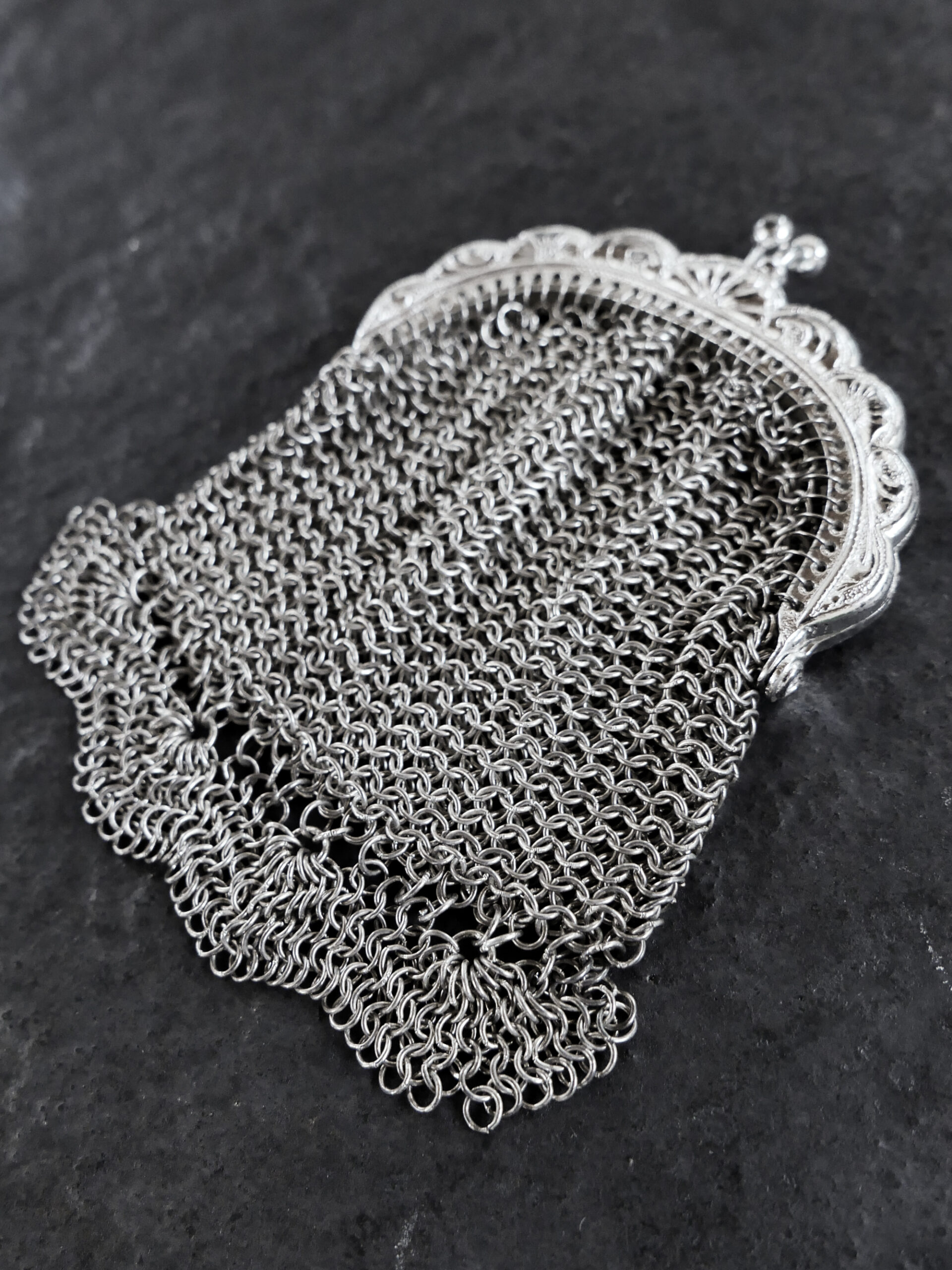 French chainmail coin purse - 画像 (2)