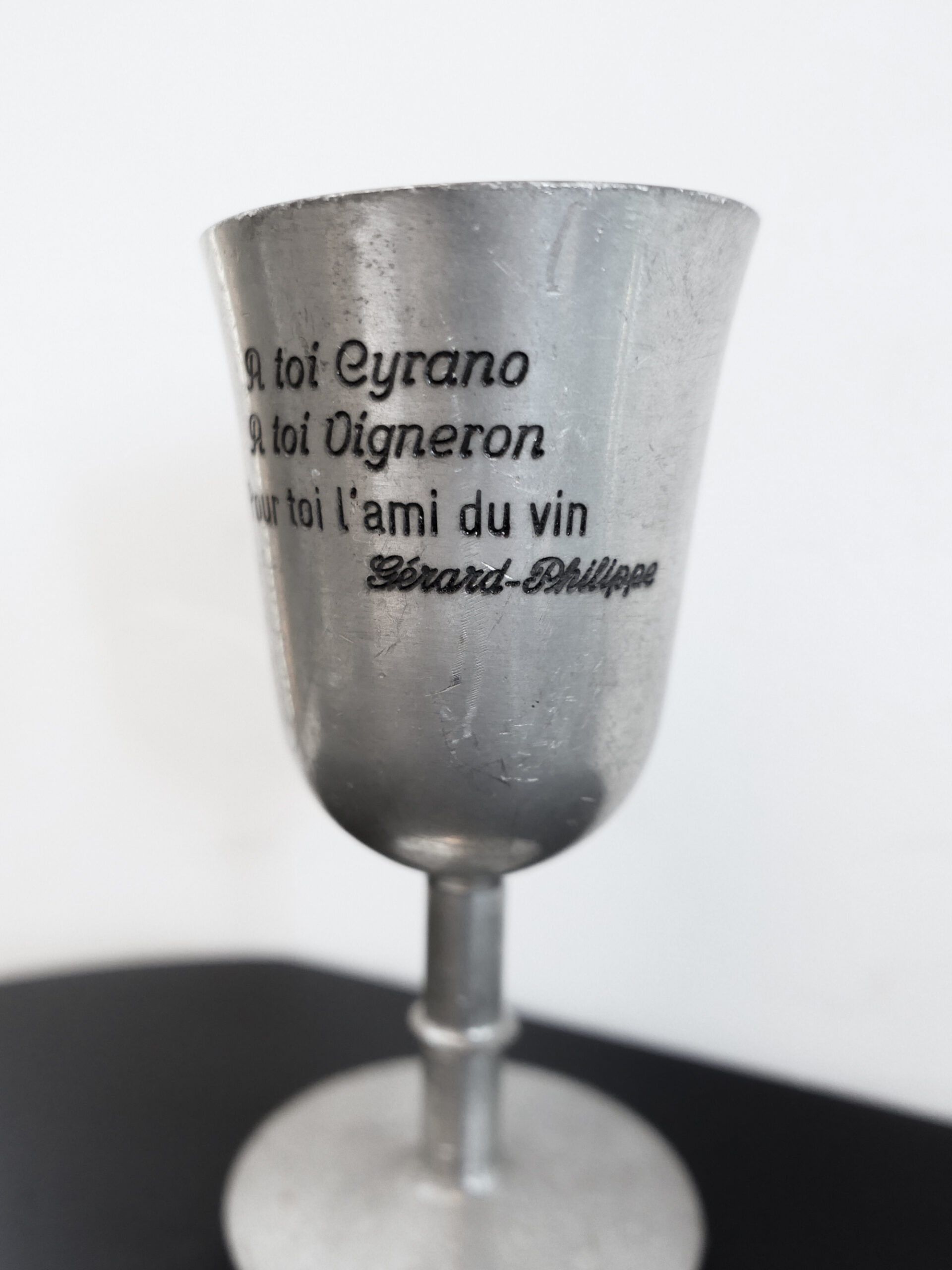 Belgian pewter wine goblet - 画像 (3)
