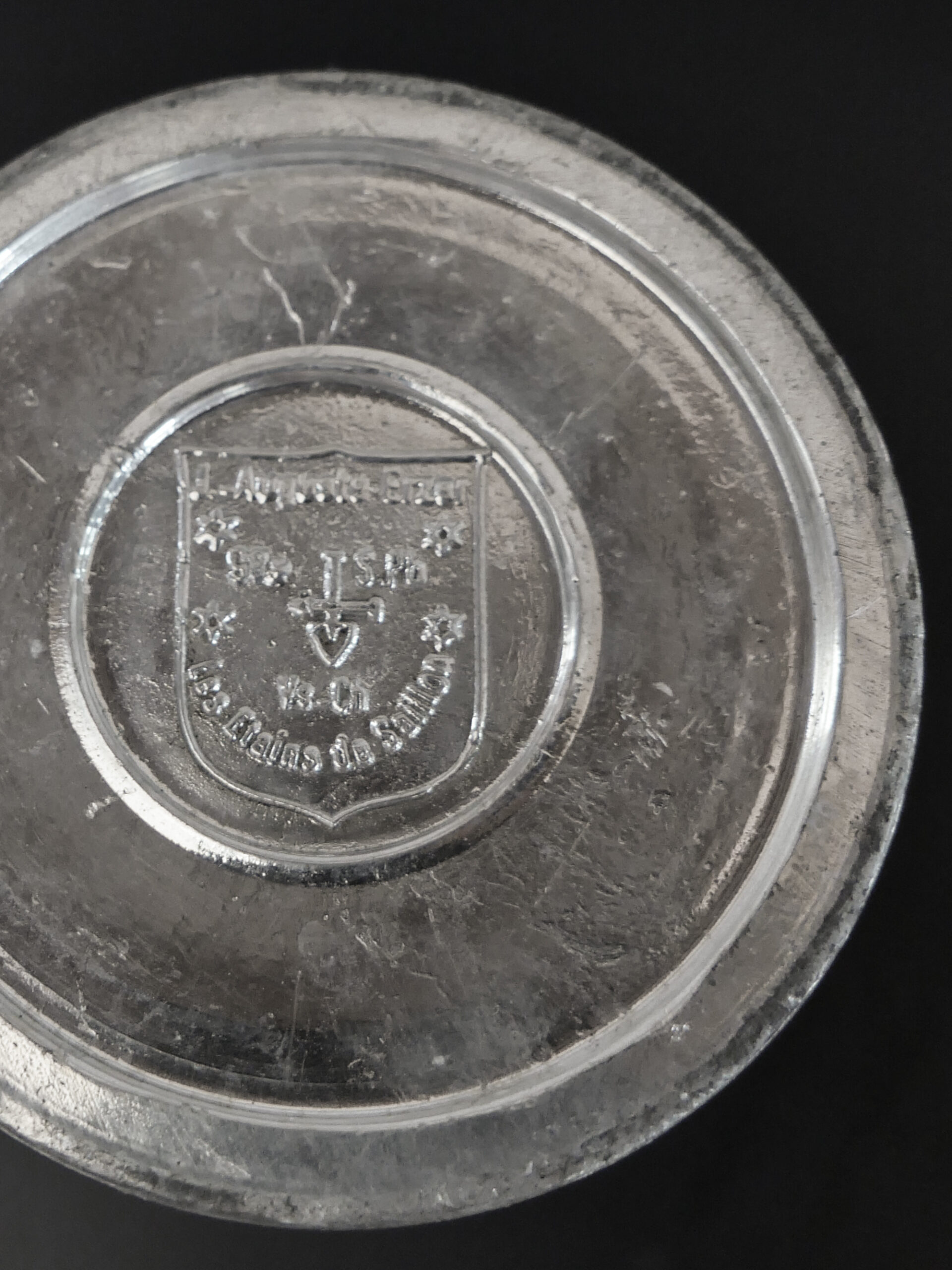 Belgian pewter wine goblet - 画像 (4)