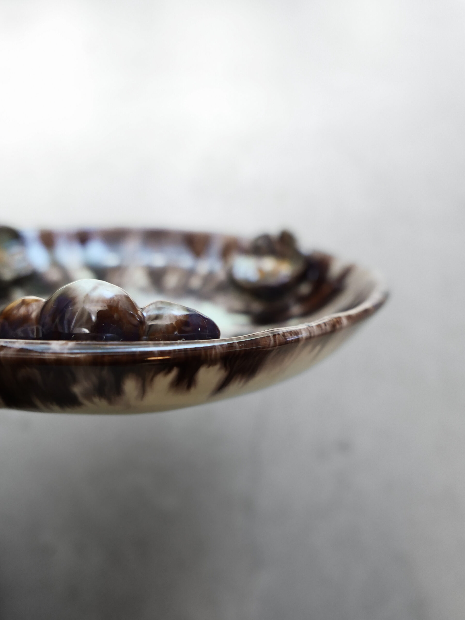 German vintage drip glaze fruit bowl - 画像 (4)