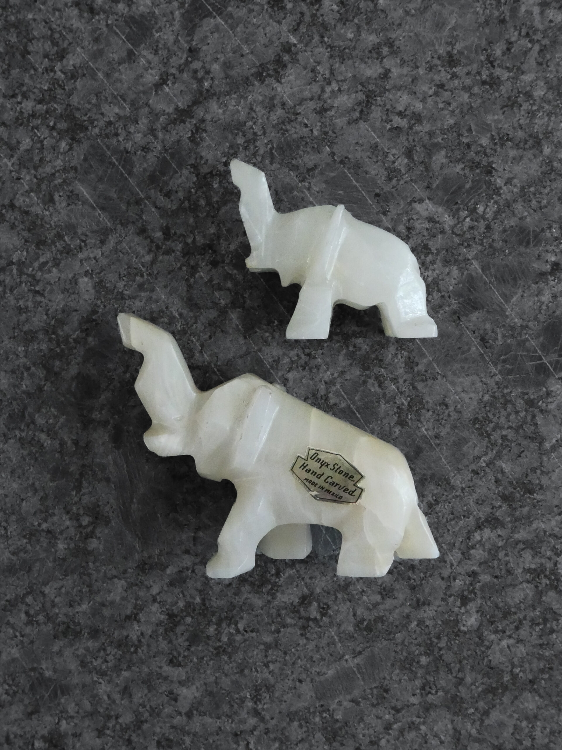 Mexican onyx elephant family - 画像 (2)